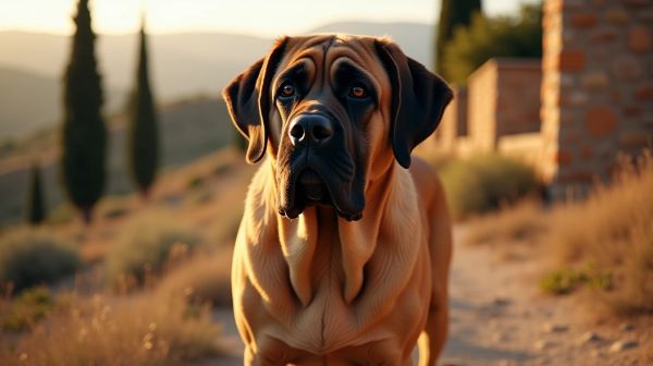 Le cane corso, un compagnon puissant et protecteur amoureux